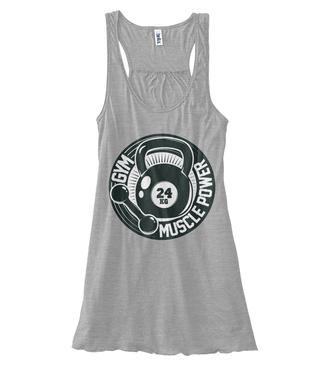 Muscle Power Gym Women's Flowy Tank - TeePerfect 