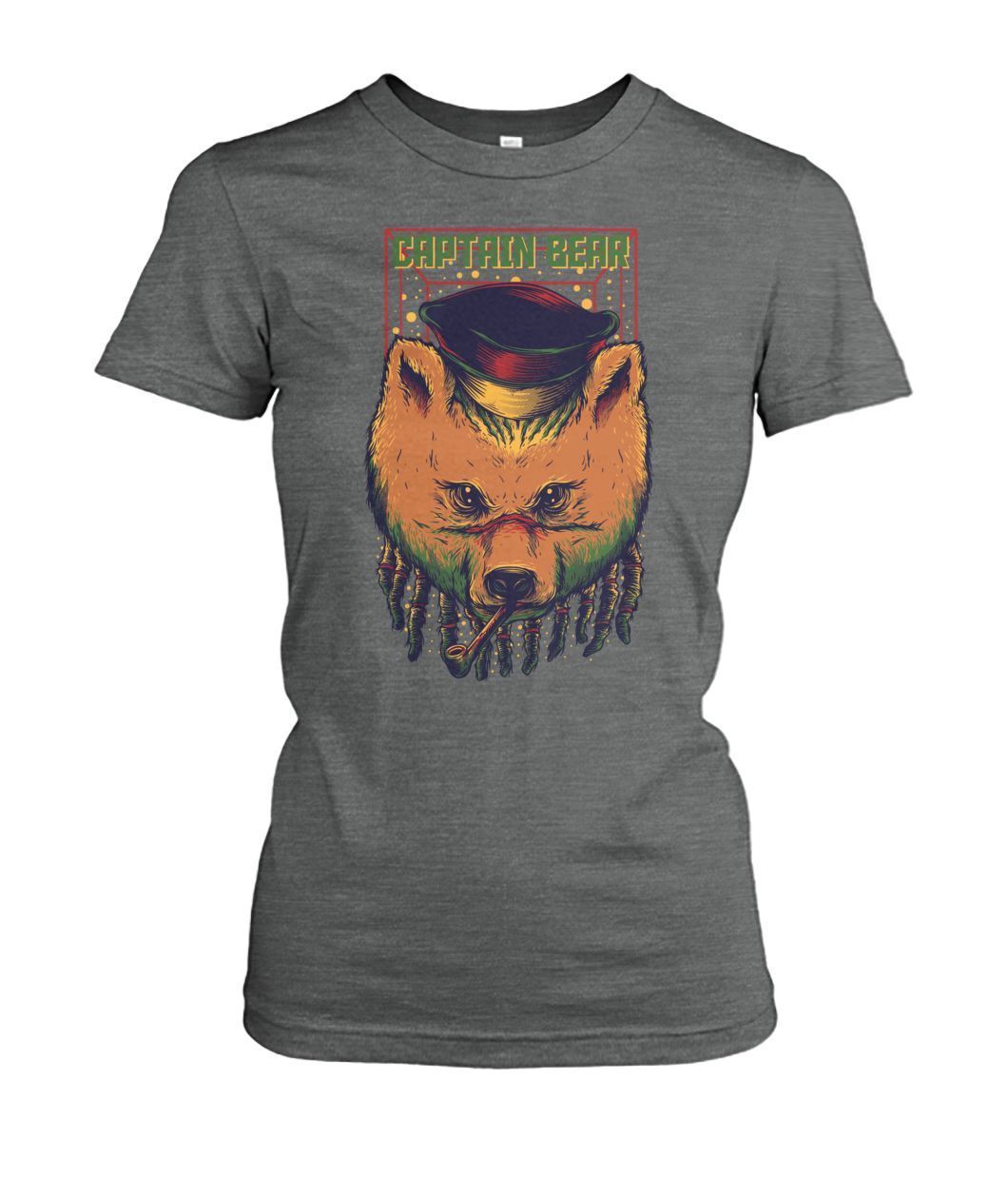 Kapetain Bear Women's Crew Tee