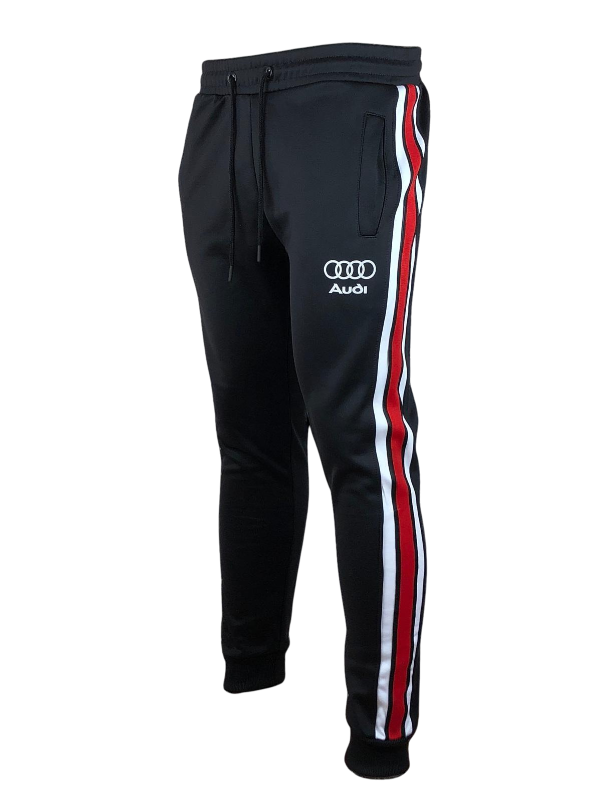 Audi Tracksuit sport Men Black White Red Audi RS