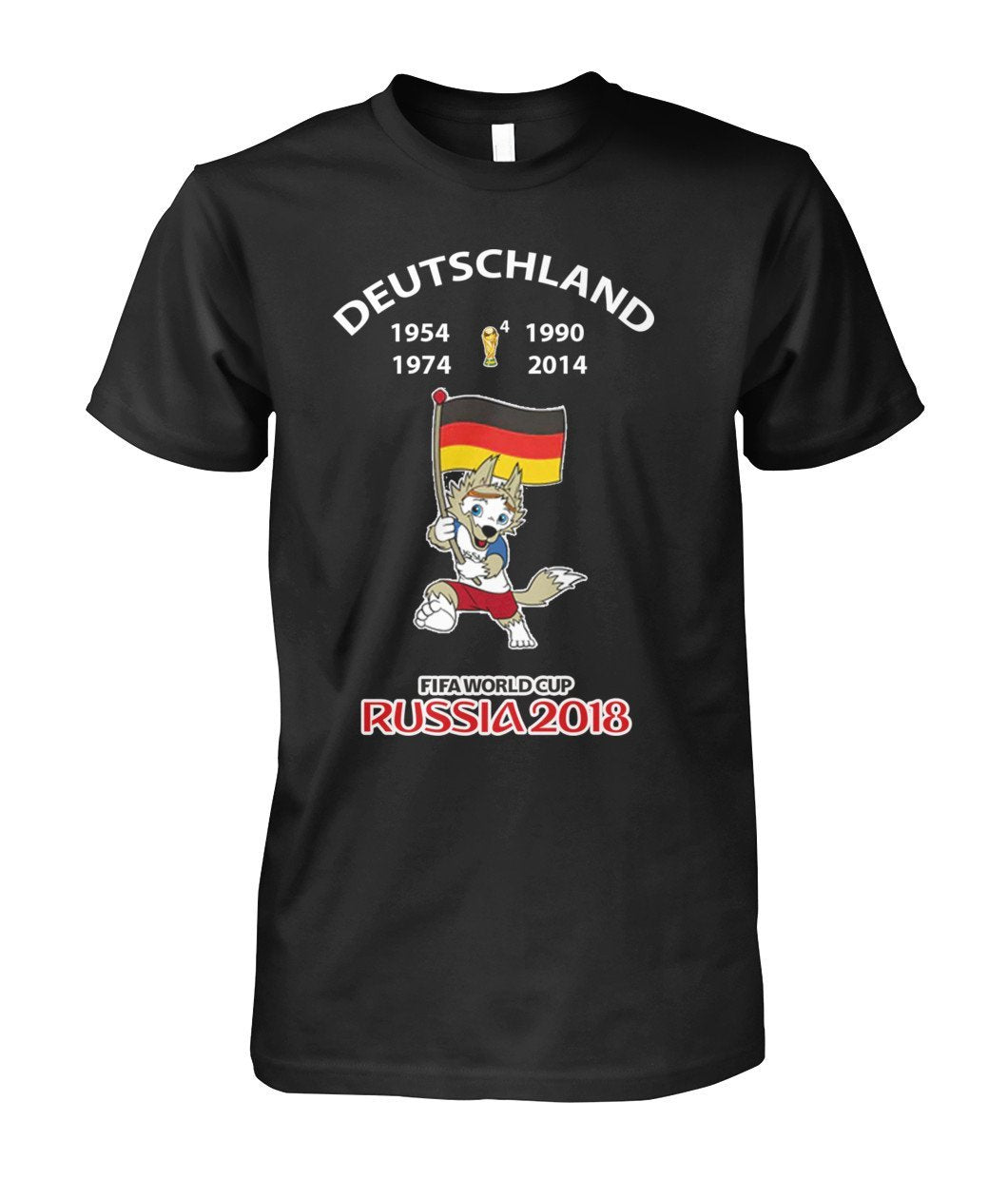 Deutschland Fußball-Weltmeisterschaft 2018 Unisex T Shirt