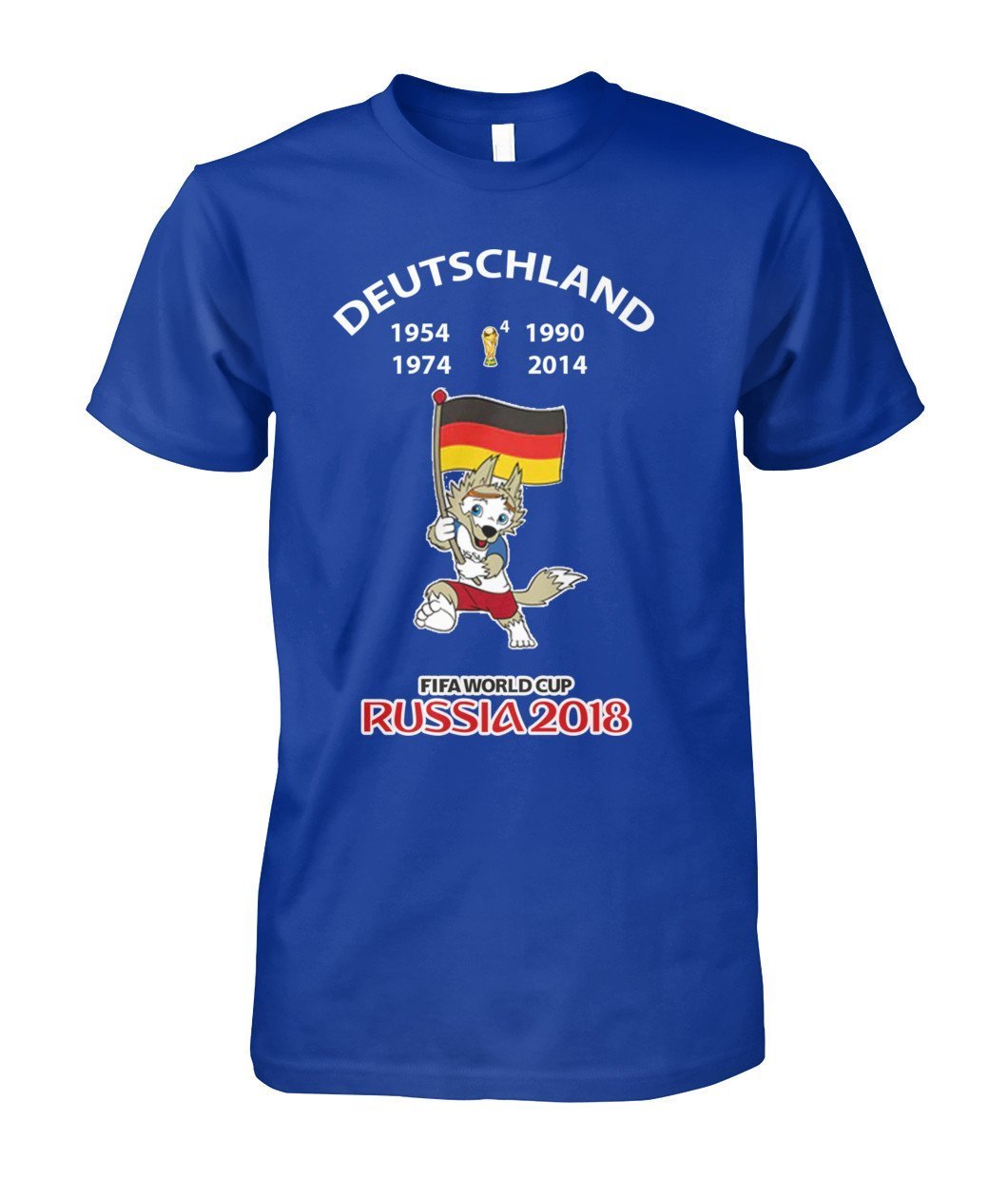 Deutschland Fußball-Weltmeisterschaft 2018 Unisex T Shirt