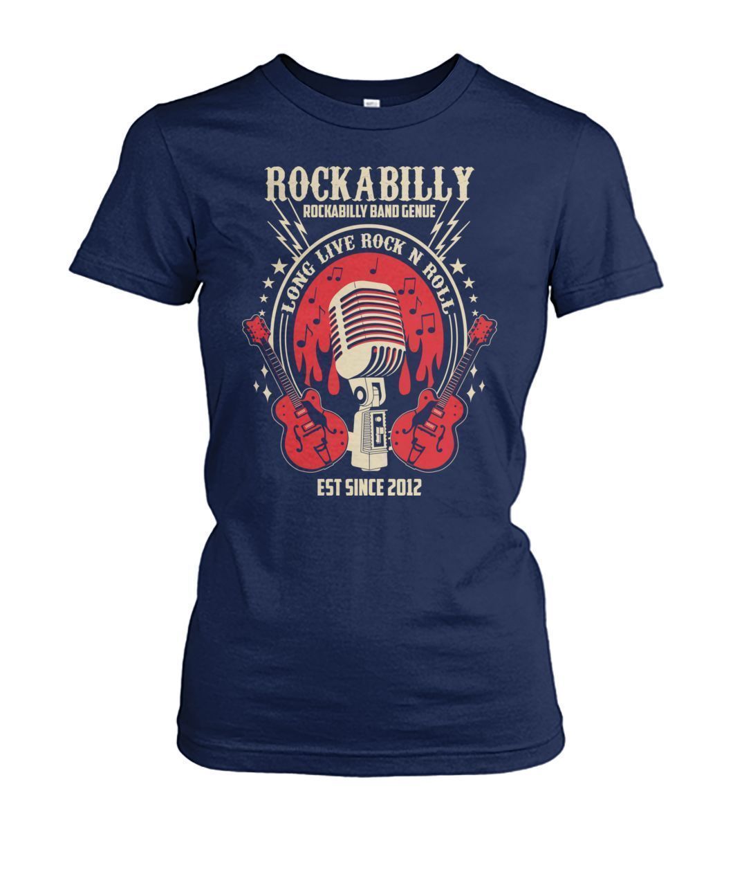 Rockabilly Women's Crew Tee