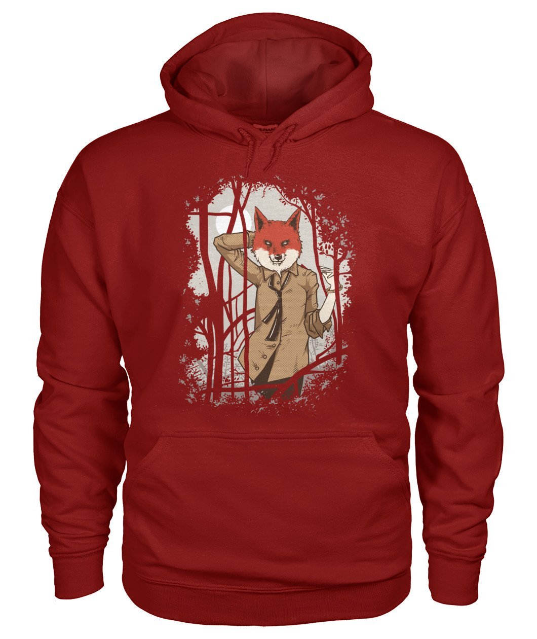 Fuchs Gildan Hoodie - TeePerfect 