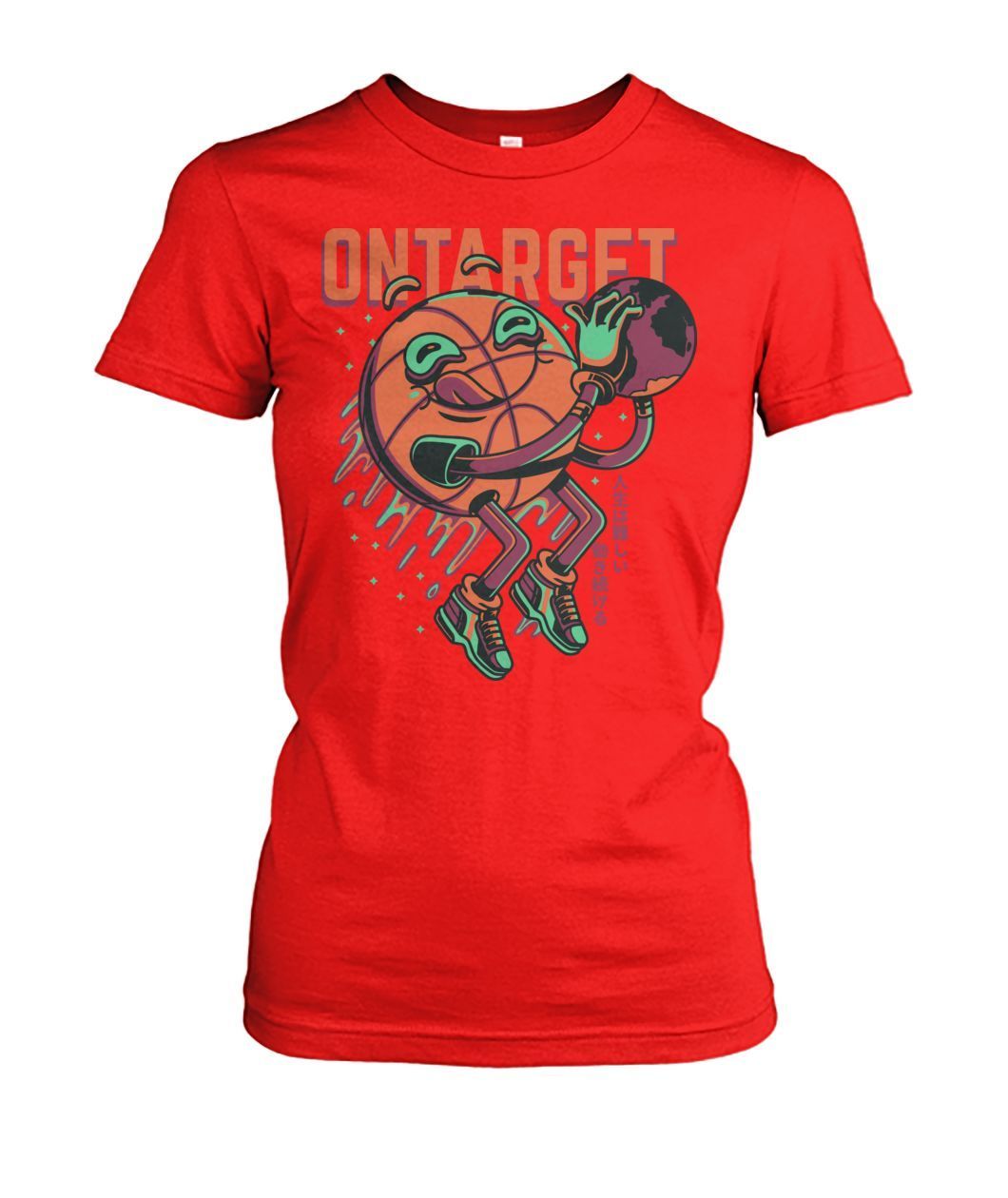 On Target Women's Crew Tee