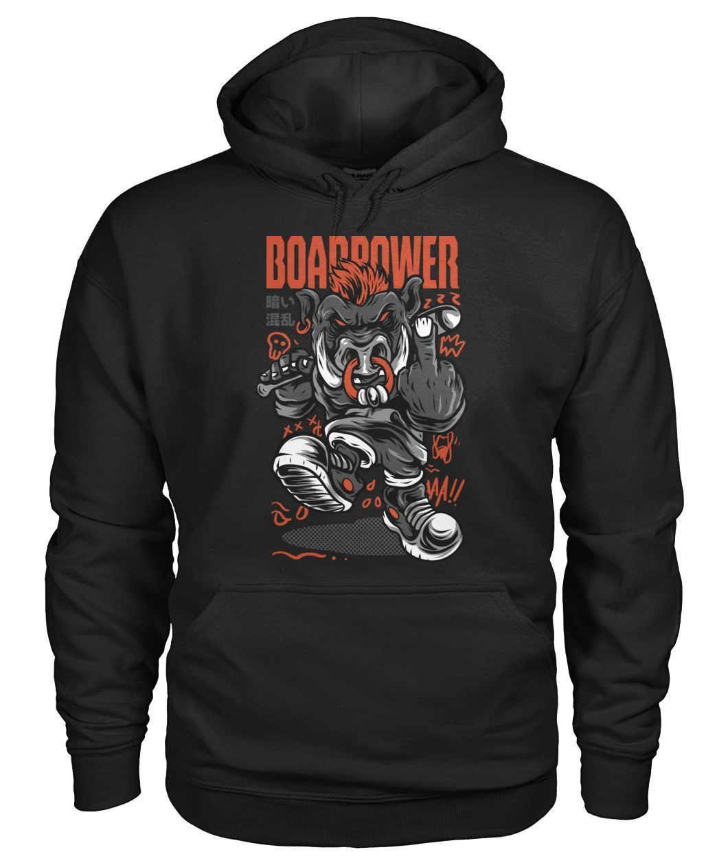 Boar Power Unisex Hoodie