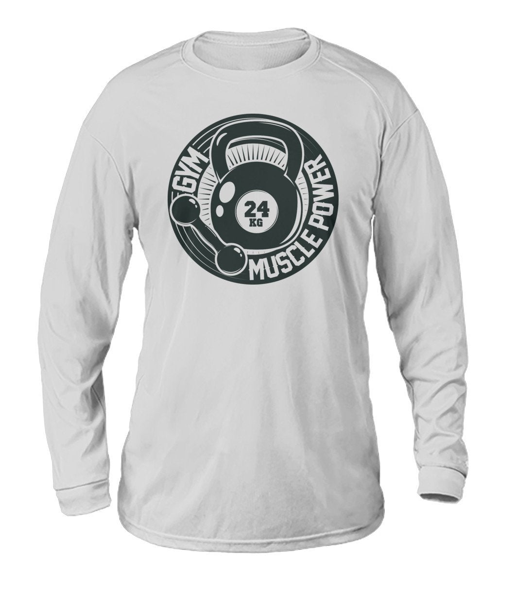 Muscle Power Gym Dry Sport Long-Sleeve - TeePerfect 