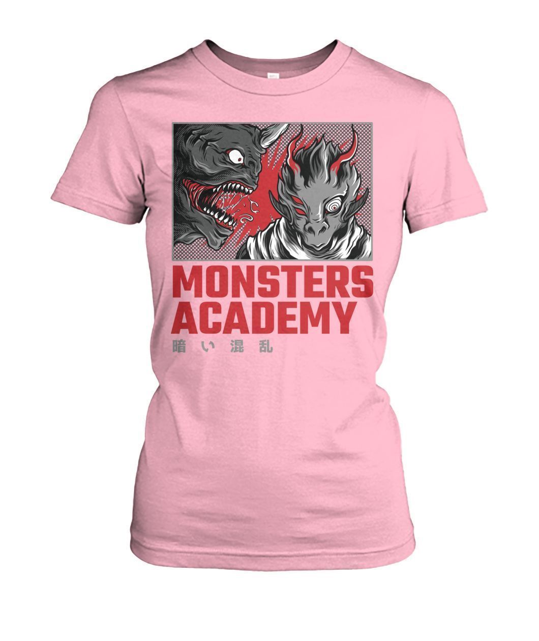 Monster Academy Women's Crew Tee