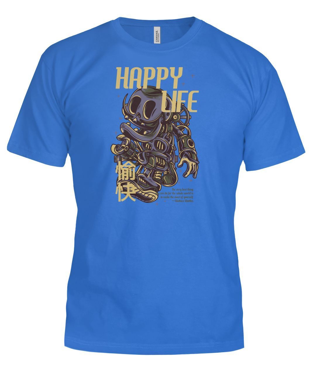 Happy Life Bella Canvas Tee