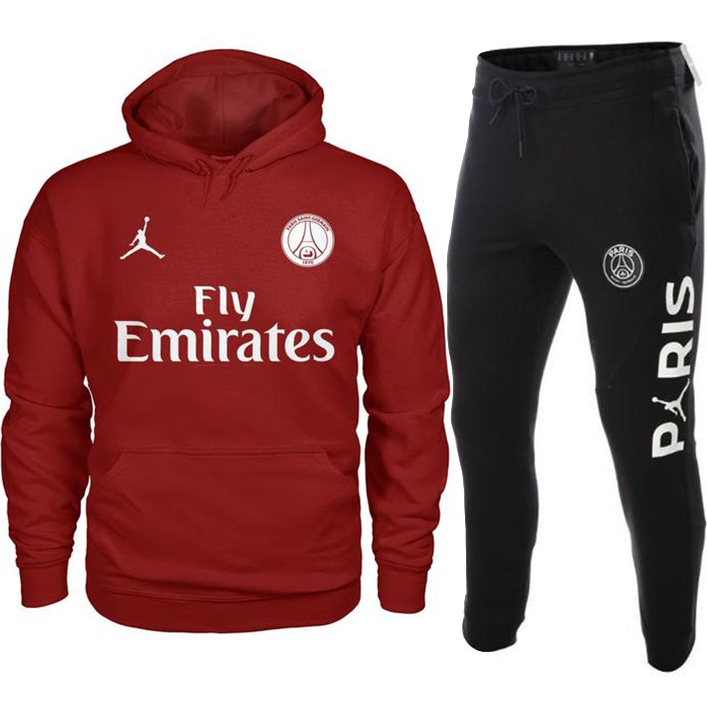 Survetement Paris Saint Germain PSG Jordan 2019 Gildan Hoodie